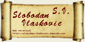 Slobodan Vlašković vizit kartica